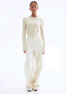Long Sleeve Ribbed Top