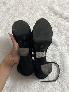 Black Long Heels