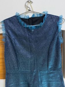 Sparkly Blue Party Dress
