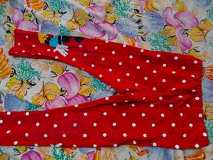Minnie Mouse Polka Dot Leggings