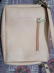 Pink Colored Sling Bag