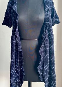 My fav 💙blue dress Cute soft cotton Navy Wrap