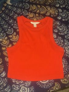 red tank top