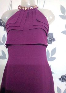 Elegant Purple Dress