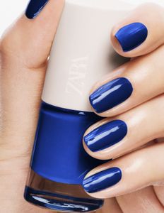 Zara Blue Nail Polish💙