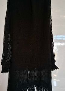 Black Woolen Stole (Unused)