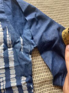 Blue Printed Kurta