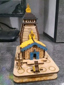 A&amp;S Ventures Decorative Wooden Shri Kedarnath Temp