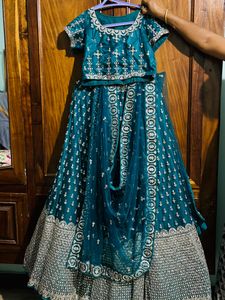 Price Drop 8000 Fixed  Sale Mirror Work  Lehenga