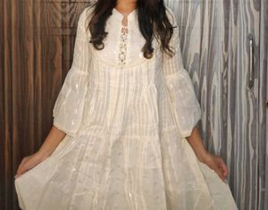Printed Pure Cotton Flared Kurta