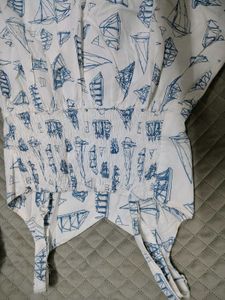 Nautical Print Sundress