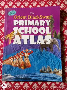 Orient Black Swan primary school atlas book maps