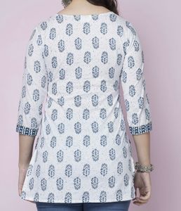 Printed Tunic Top