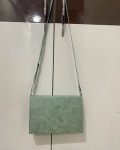 Zara Mint Green Shoulder Bag
