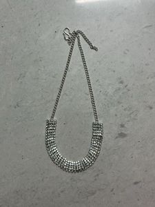 White Stone Necklace