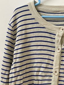 Striped Knit Cardigan