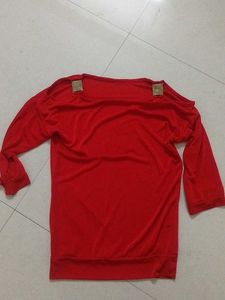 Off Shoulder Red ♥️ New Top Never Used