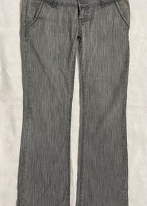 Grey Flared Jeans