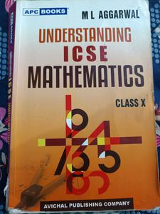Class 10 Icse ML Aggarwal Maths Book