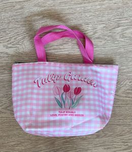 Tulip Garden Tote &amp; Lunch Bag