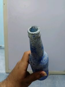 Artwork Bottel For Flower Pot Homemade