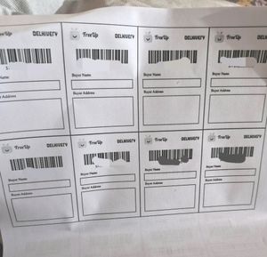 16 Freeup SHIPPING Label