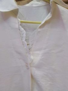 Elegant White Button-Down Shirt