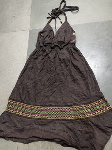 Mini Backless Dress