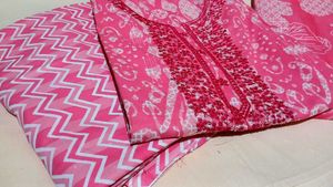 Pretty Printed Suit Material For Women 🎀🌸