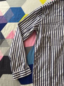 Striped Long Sleeve Button Down