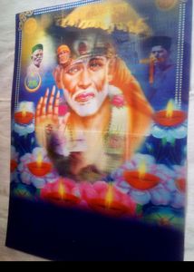 Sai Baba 3D Photo