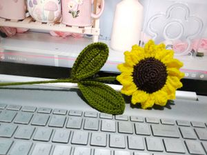 Crochet Sunflower Decoration