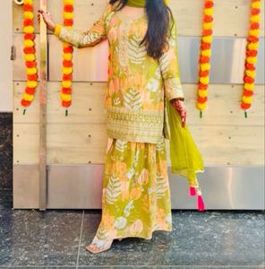 Green Garara Set