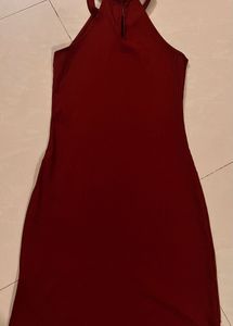 Marrroon Dress