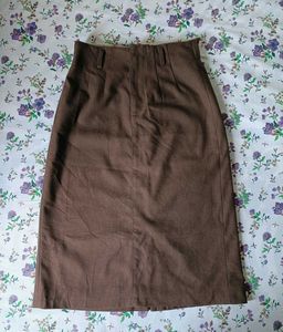 Brown Skirt