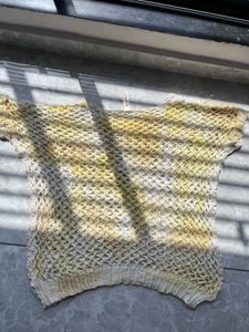 Crochet Knit Top