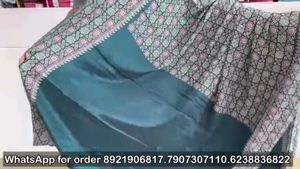 Semi Modal Saree With Blouse Metterial