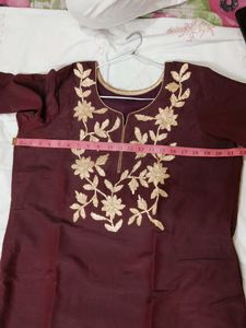 Elegant Embroidered Kurta