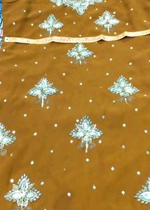 Dress Eid Offer Shirt Shalwar Dupatta Zardozi Fanc