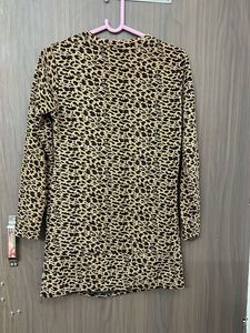 pure woollen Animal Print Dress for M &amp;L