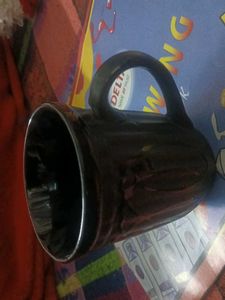 Black Ceramic Coffee Mug