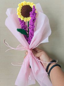 Sunflower lavender Bouquet