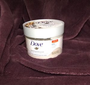 DOVE body scrub