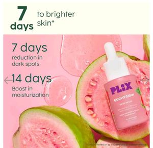 PLIX Guava glow dewy serum-Vitamin C