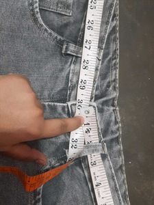 Gray Denim Pants Used Once