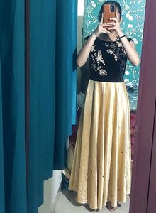 Velvet Long Gown