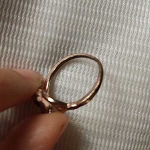 Rose Gold Flower Ring