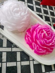 Peony Flower Scented Candle