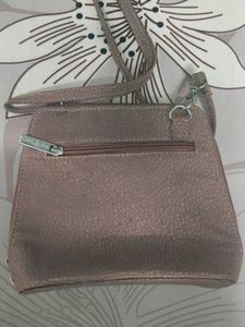 Taupe Crossbody Bag