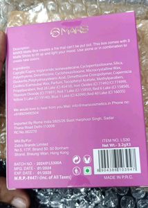 Untouched Full Sealed Pack MARS LIPSTICKS Set Of 3
